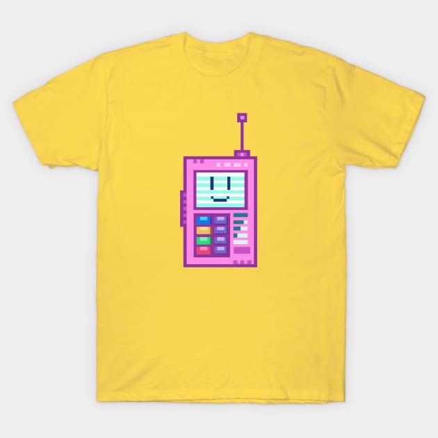 Cute Sci-fi Walkie Talkie T-Shirt by Robiart